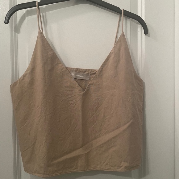 Everlane Washable Silk Cropped Cami - Size 2 - Picture 3 of 6